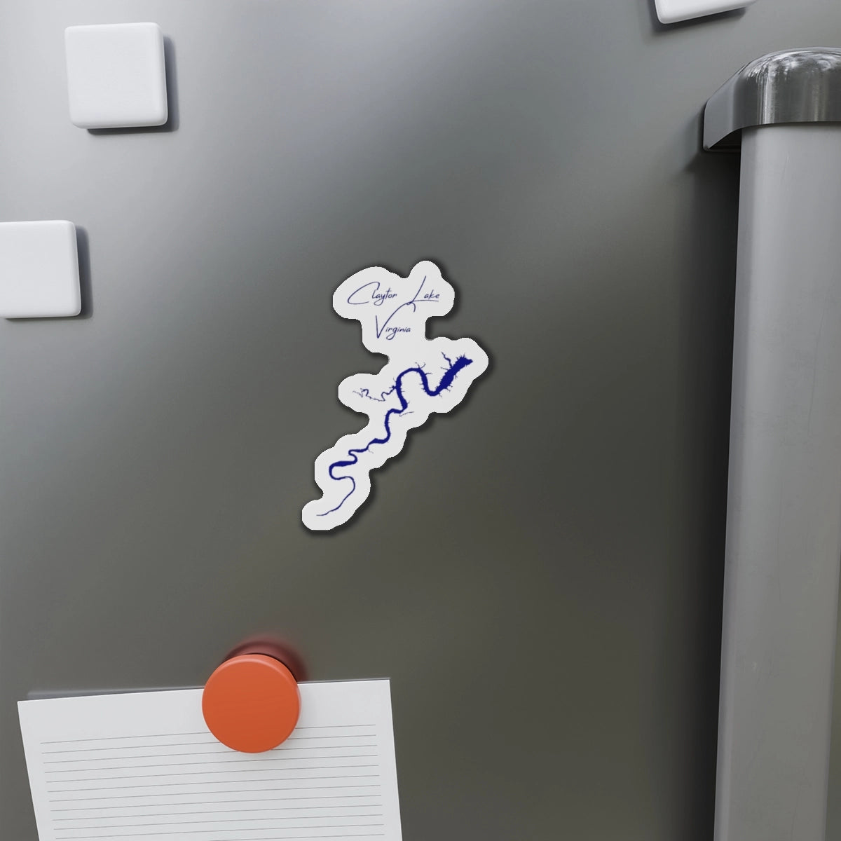 Virginia  Claytor  Lake  Die  Cut  Magnet  front  position  view  from  context-1  4  x  4.webp