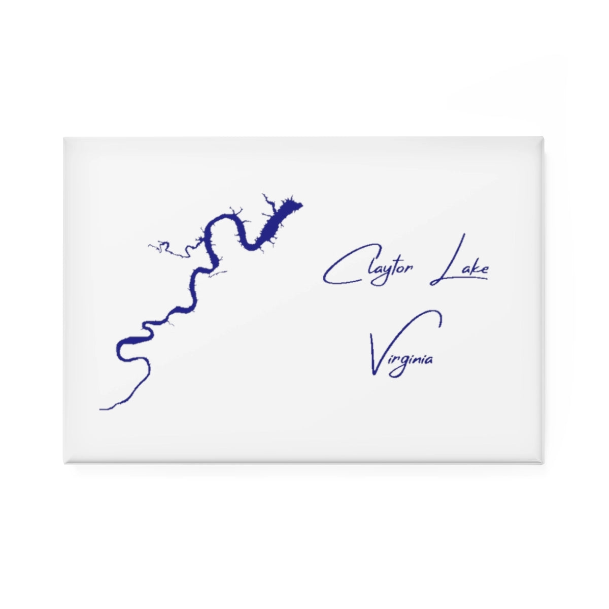 Virginia  Claytor  Lake  Magnet  front  position  view  from  front  2  x  3.webp