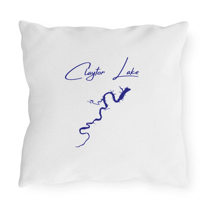 Virginia  Claytor  Lake  Outdoor  Pillow  back  position  view  from  back  16  x  16.webp