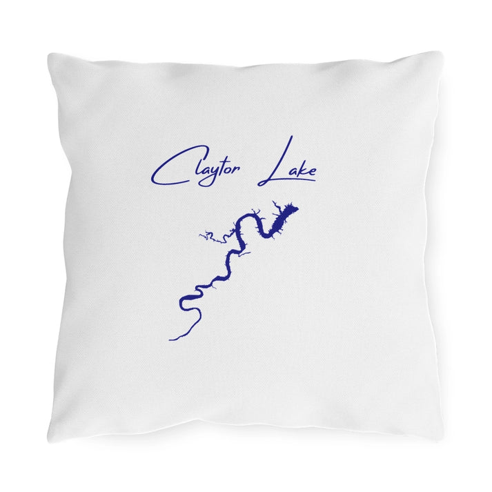 Virginia  Claytor  Lake  Outdoor  Pillow  front  position  view  from  front  16  x  16.webp