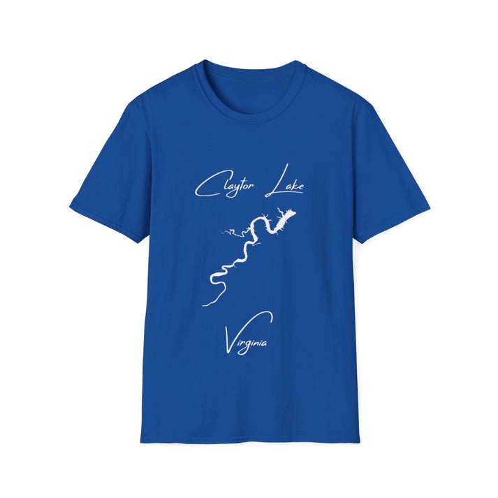 Virginia  Claytor  Lake  T-shirt  front  position  view  from  front  royal.webp