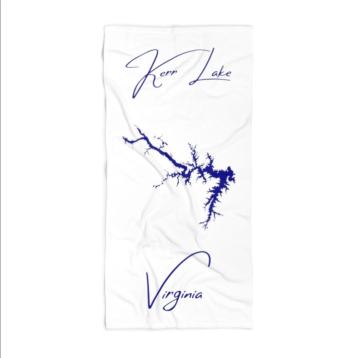 Virginia  Kerr  Lake  Beach  Towel  front  position  view  from  front  36  x  72.webp