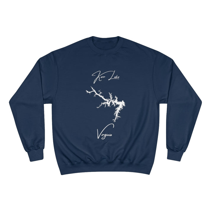 Virginia  Kerr  Lake  Sweatshirt  front  position  view  from  front  navy.webp