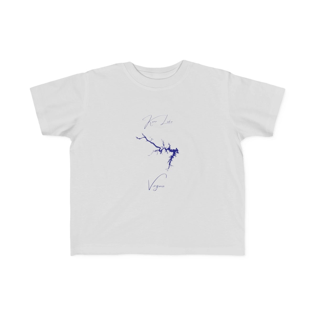 Virginia  Kerr  Lake  Toddler  T-shirt  front  position  view  from  front  silver.webp