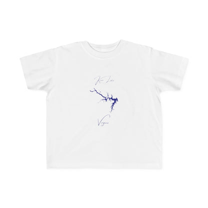 Virginia  Kerr  Lake  Toddler  T-shirt  front  position  view  from  front  white.webp