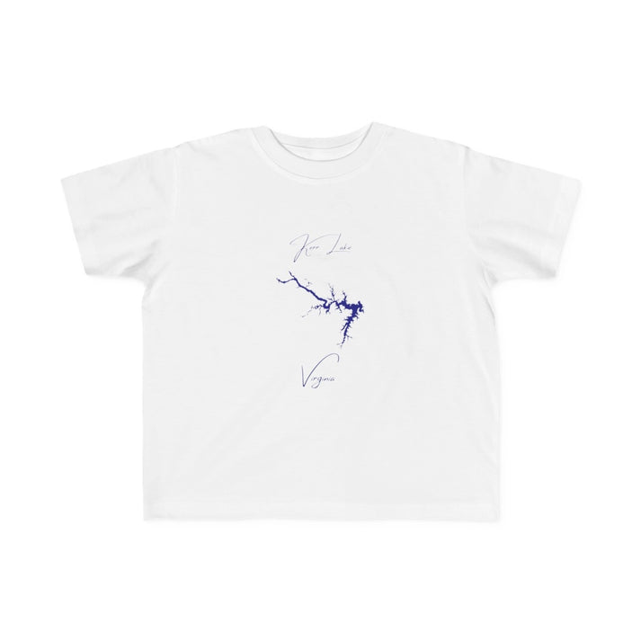 Virginia  Kerr  Lake  Toddler  T-shirt  front  position  view  from  front  white.webp