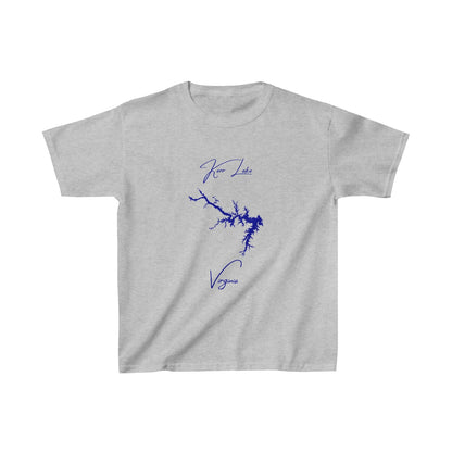 Virginia  Kerr  Lake  Youth  T-shirt  front  position  view  from  front  sport  grey.webp