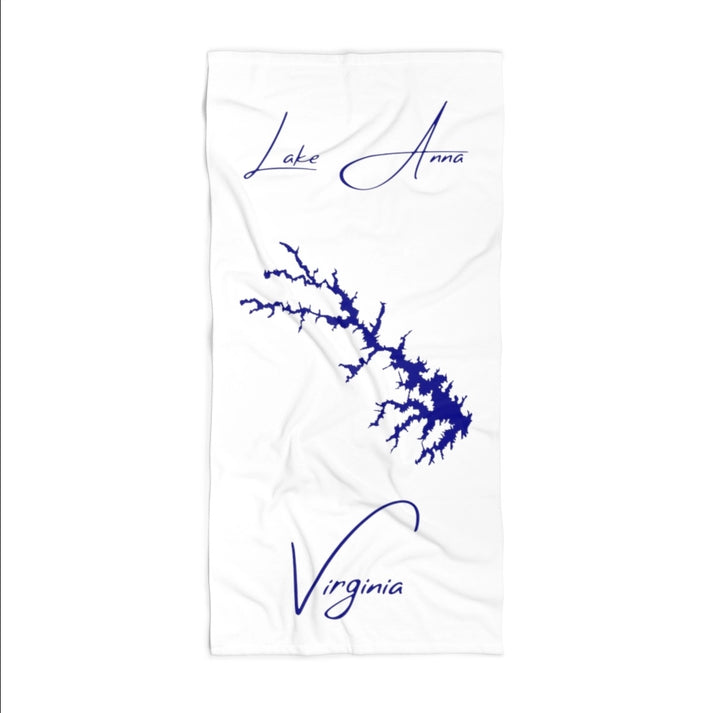 Virginia  Lake  Anna  Beach  Towel  front  position  view  from  front  36  x  72.webp