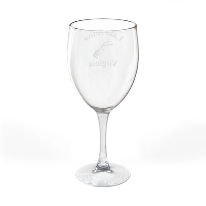 Virginia  Lake  Anna  Engraved  Wine  Glass  other  position  view  from  back  10.5oz.webp