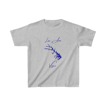 Virginia  Lake  Anna  Youth  T-shirt  front  position  view  from  front  sport  grey.webp