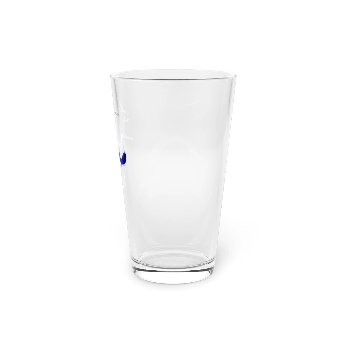 Virginia  Lake  Caroline  16oz  Pint  Glass  front  position  view  from  right  16oz.webp