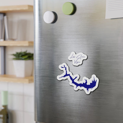 Virginia  Lake  Caroline  Die  Cut  Magnet  front  position  view  from  context-2  4  x  4.webp