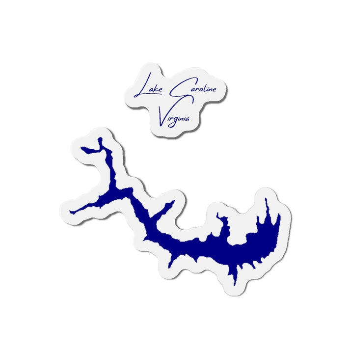 Virginia  Lake  Caroline  Die  Cut  Magnet  front  position  view  from  front  4  x  4.webp