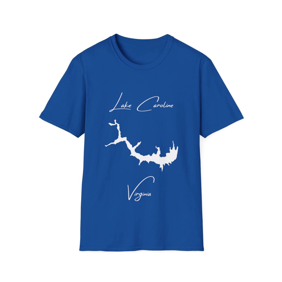 Virginia  Lake  Caroline  T-shirt  front  position  view  from  front  royal.webp