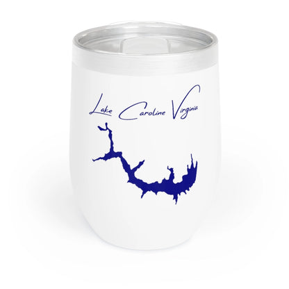 Virginia  Lake  Caroline  Wine  Tumbler  front  position  view  from  front  white.webp