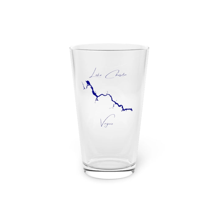 Virginia  Lake  Chesdin  16oz  Pint  Glass  front  position  view  from  front  16oz.webp