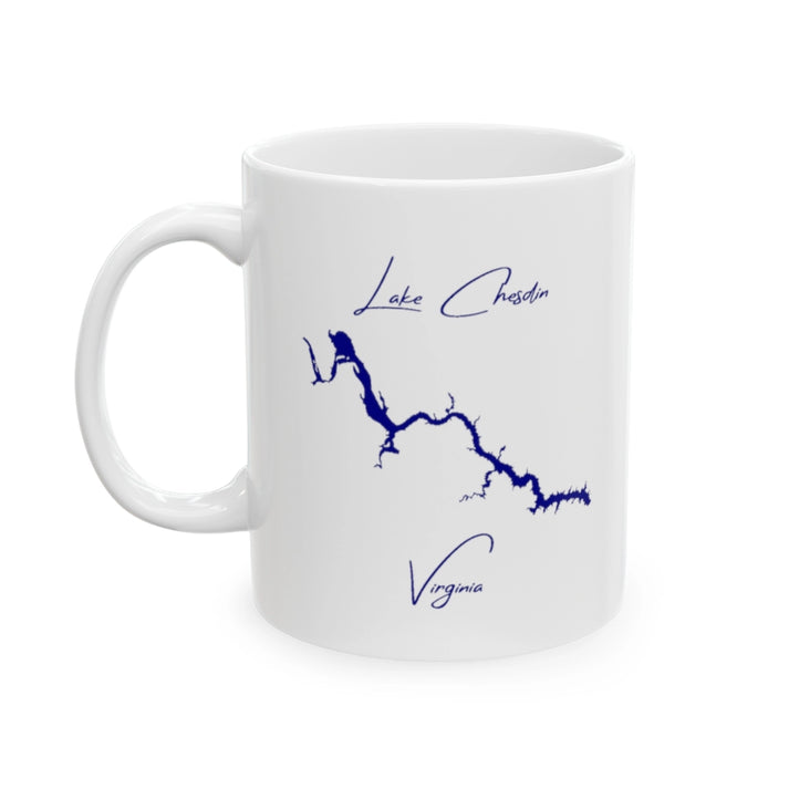 Virginia  Lake  Chesdin  Ceramic  Mug  other  position  view  from  left  11oz.webp