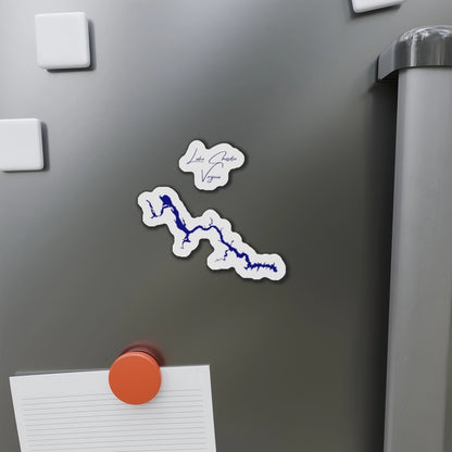 Virginia  Lake  Chesdin  Die  Cut  Magnet  front  position  view  from  context-1  4  x  4.webp