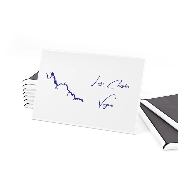 Virginia  Lake  Chesdin  Magnet  front  position  view  from  set  2  x  3.webp