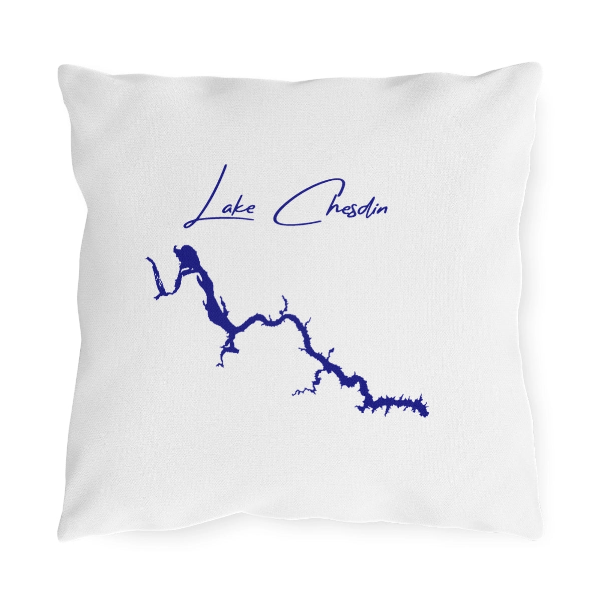 Virginia  Lake  Chesdin  Outdoor  Pillow  front  position  view  from  front  16  x  16.webp