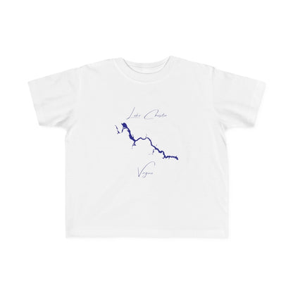 Virginia  Lake  Chesdin  Toddler  T-shirt  front  position  view  from  front  white.webp