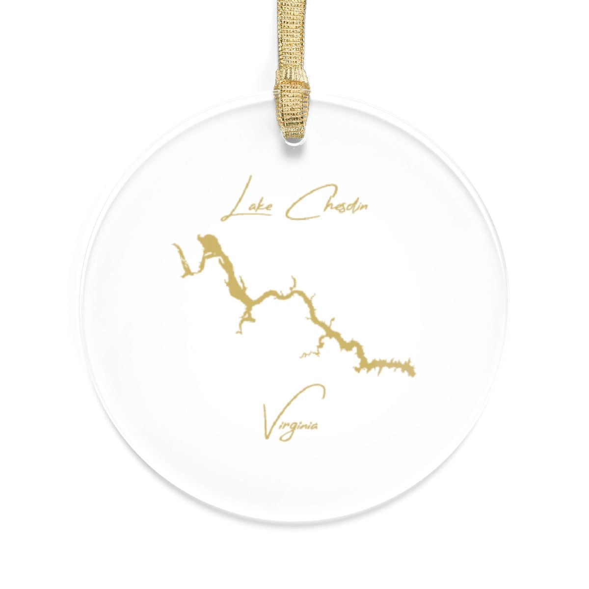 Virginia  Lake  Chesdin  Tree  Ornament  other  position  view  from  front  round.webp