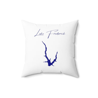 Virginia  Lake  Frederick  Pillow  front  position  view  from  back  16  x  16.webp