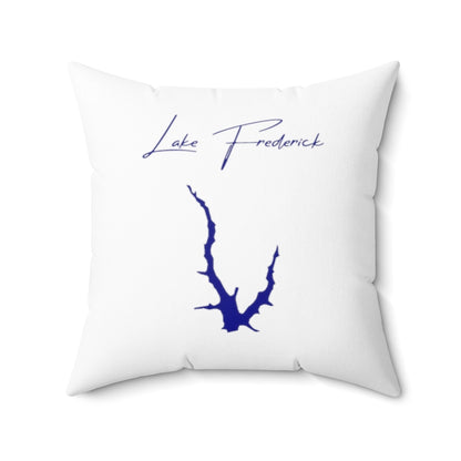 Virginia  Lake  Frederick  Pillow  front  position  view  from  back  20  x  20.webp