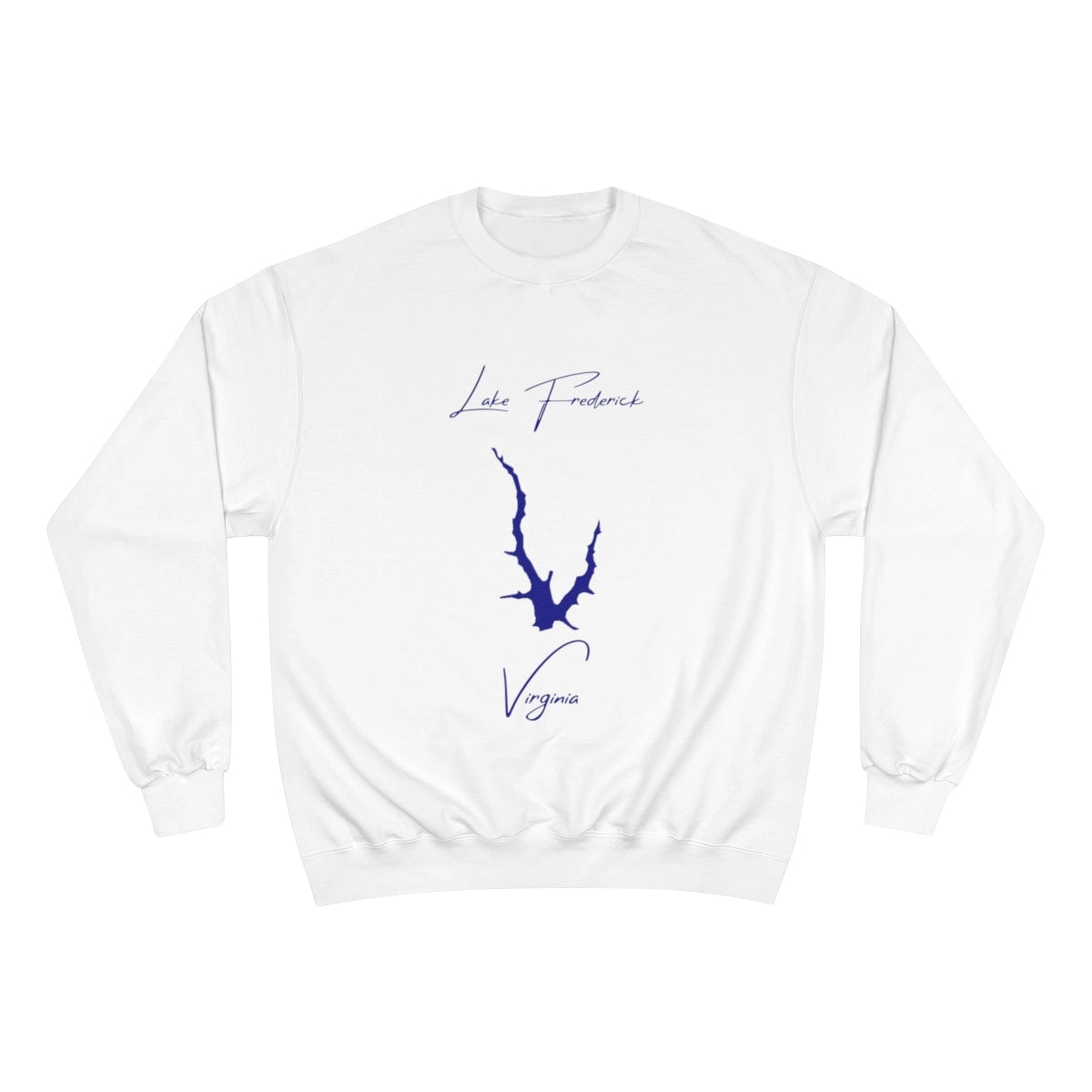 Virginia  Lake  Frederick  Sweatshirt  front  position  view  from  front  white.webp