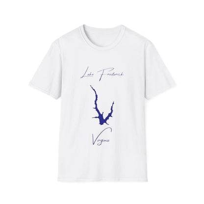 Virginia  Lake  Frederick  T-shirt  front  position  view  from  front  white.webp