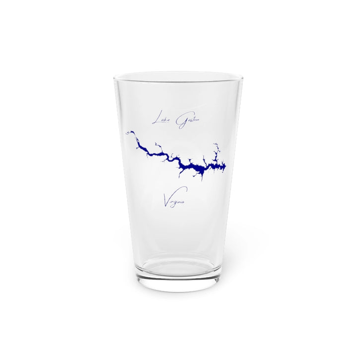 Virginia  Lake  Gaston  16oz  Pint  Glass  front  position  view  from  front  16oz.webp