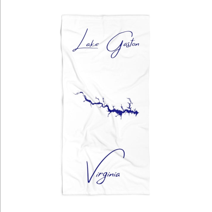 Virginia  Lake  Gaston  Beach  Towel  front  position  view  from  front  36  x  72.webp