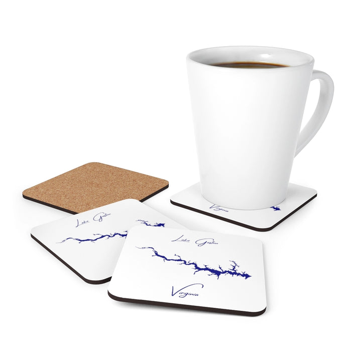 Virginia  Lake  Gaston  Coaster  Set  front  position  view  from  context-1  3.75  x  3.75.webp