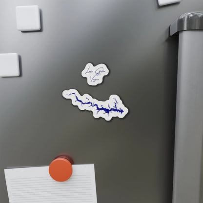 Virginia  Lake  Gaston  Die  Cut  Magnet  front  position  view  from  context-1  4  x  4.webp