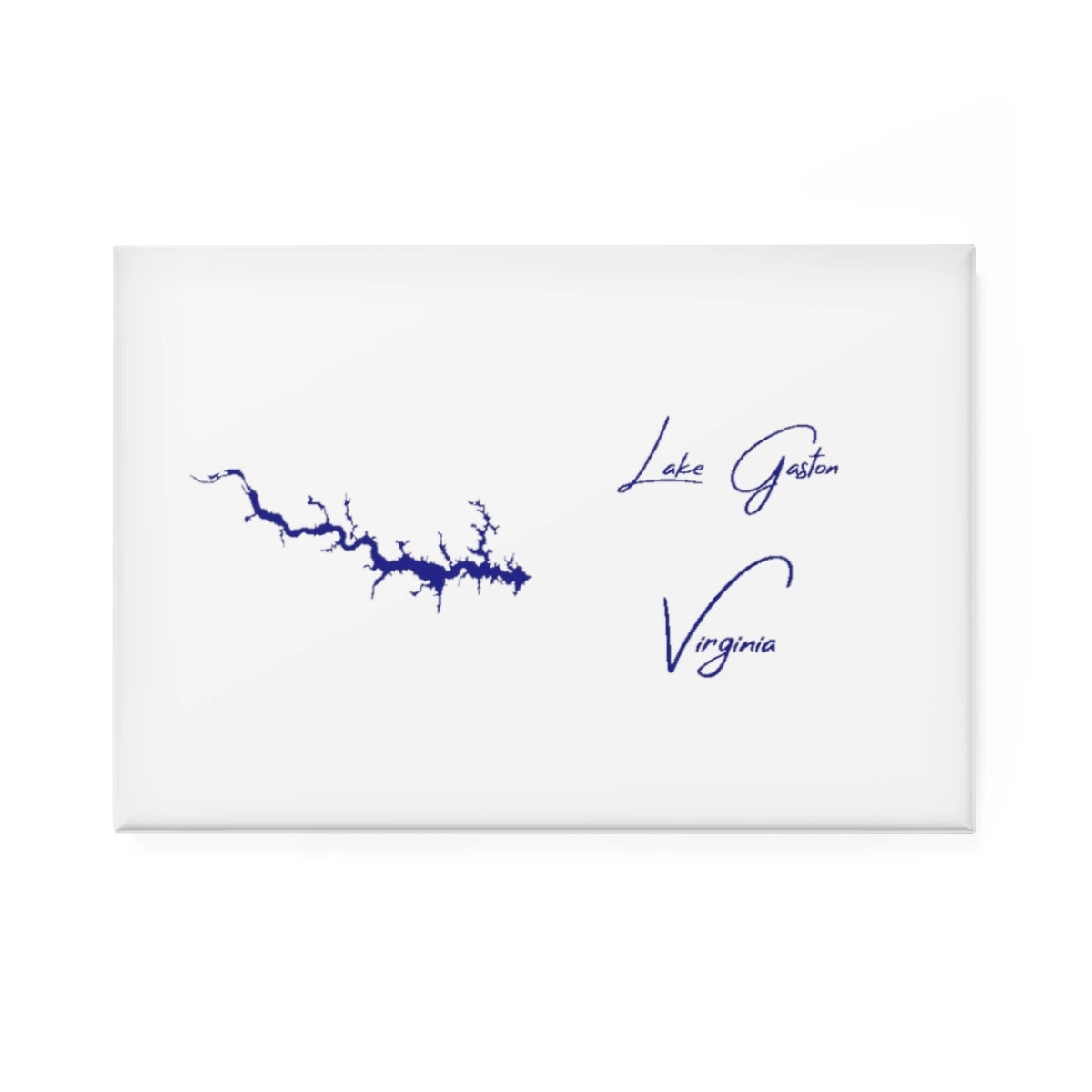 Virginia  Lake  Gaston  Magnet  front  position  view  from  front  2  x  3.webp