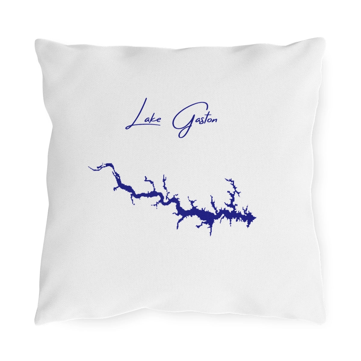 Virginia  Lake  Gaston  Outdoor  Pillow  front  position  view  from  front  16  x  16.webp