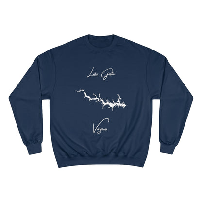 Virginia  Lake  Gaston  Sweatshirt  front  position  view  from  front  navy.webp