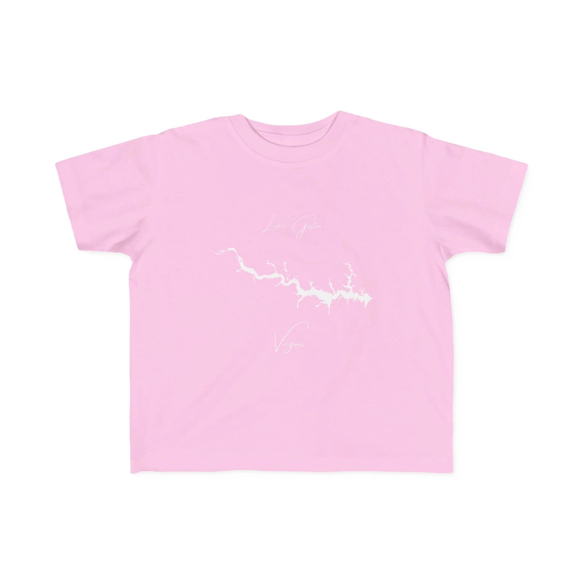 Virginia  Lake  Gaston  Toddler  T-shirt  front  position  view  from  front  pink.webp