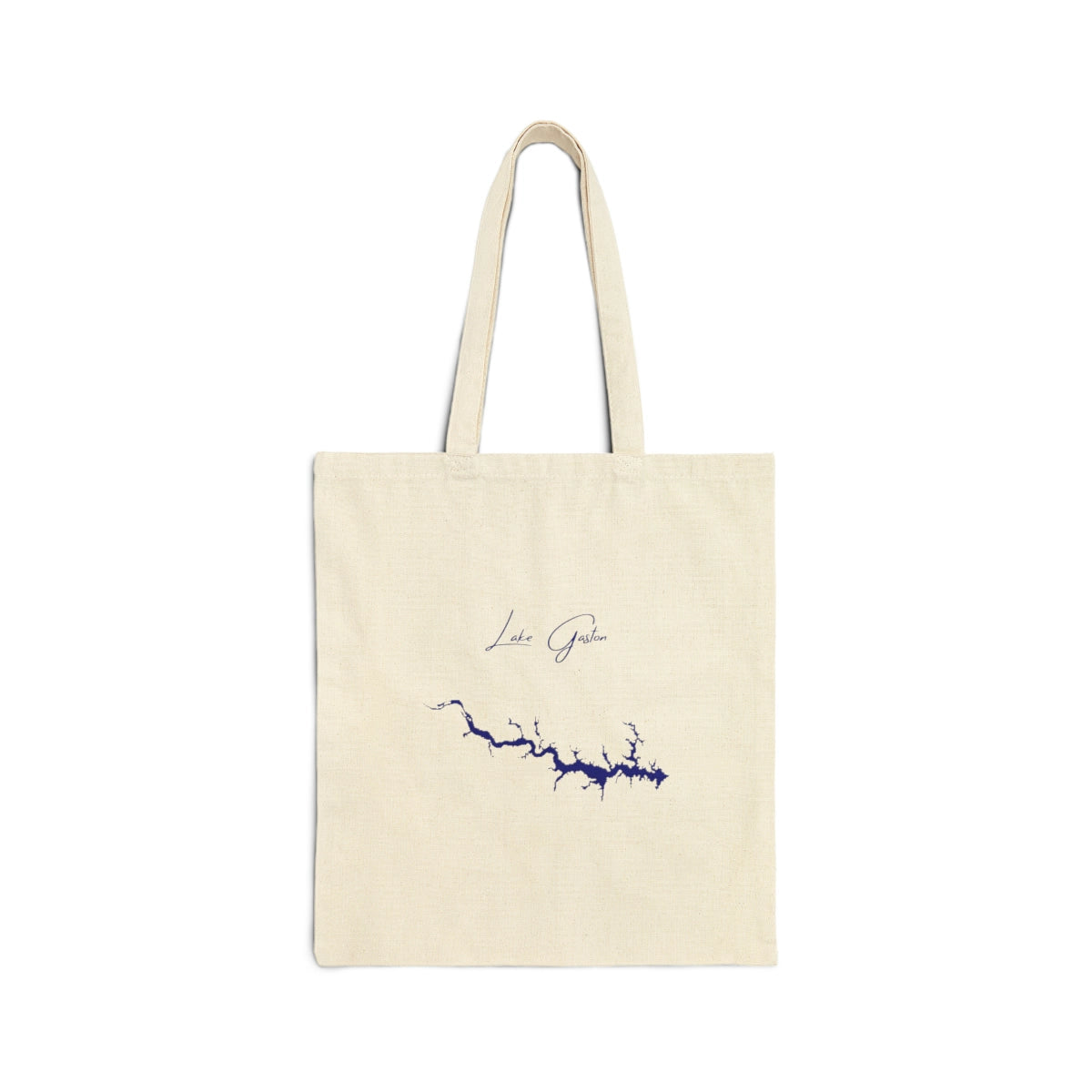 Virginia  Lake  Gaston  Tote  Bag  front  position  view  from  front  15  x  16.webp