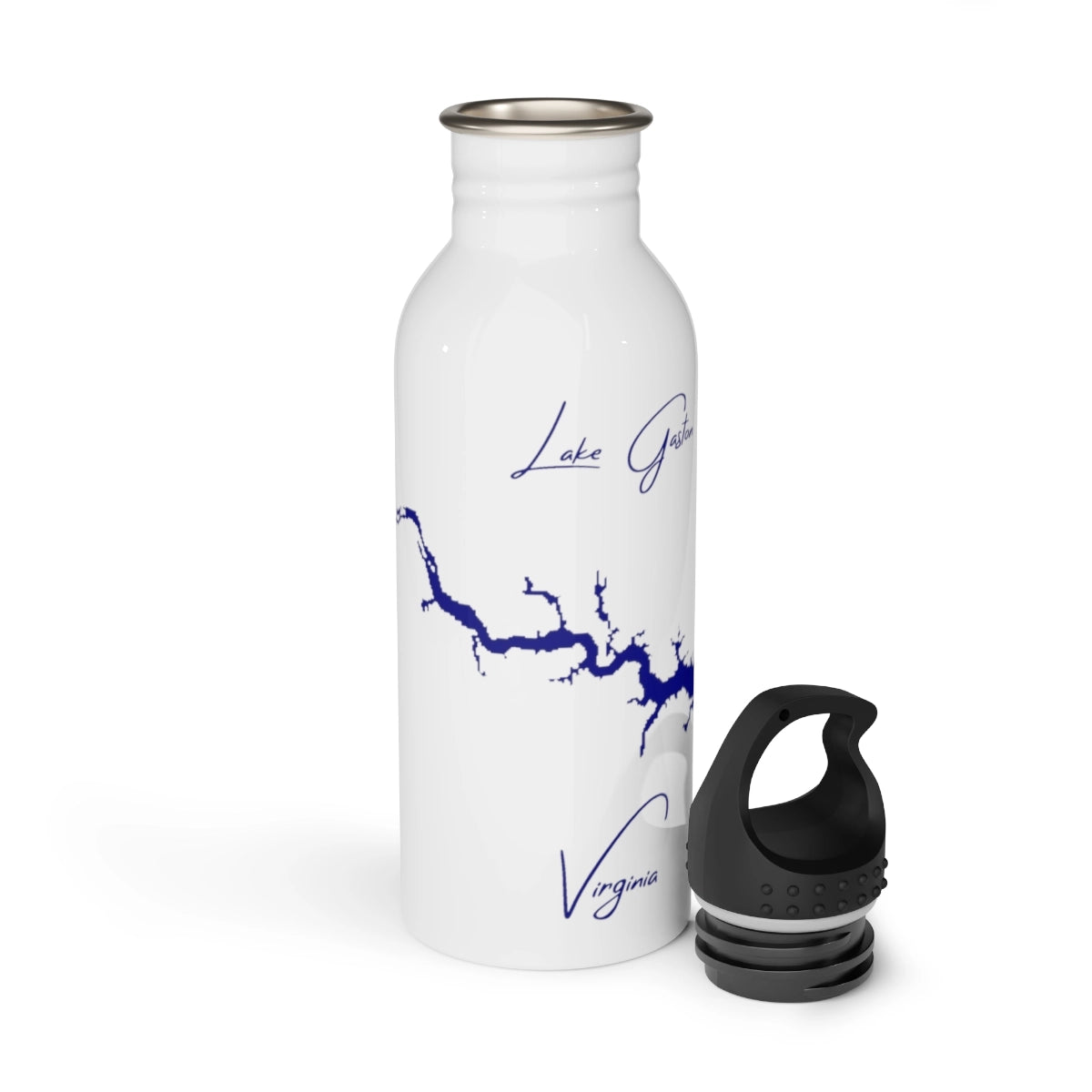 Virginia  Lake  Gaston  Water  bottle  other  position  view  from  open  white.webp