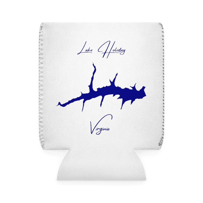Virginia  Lake  Holiday  Can  Koozie  front  position  view  from  front-1  white.webp