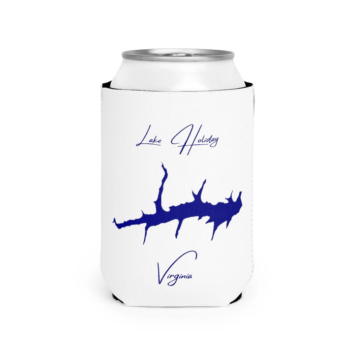 Virginia  Lake  Holiday  Can  Koozie  front  position  view  from  front-2  white.webp