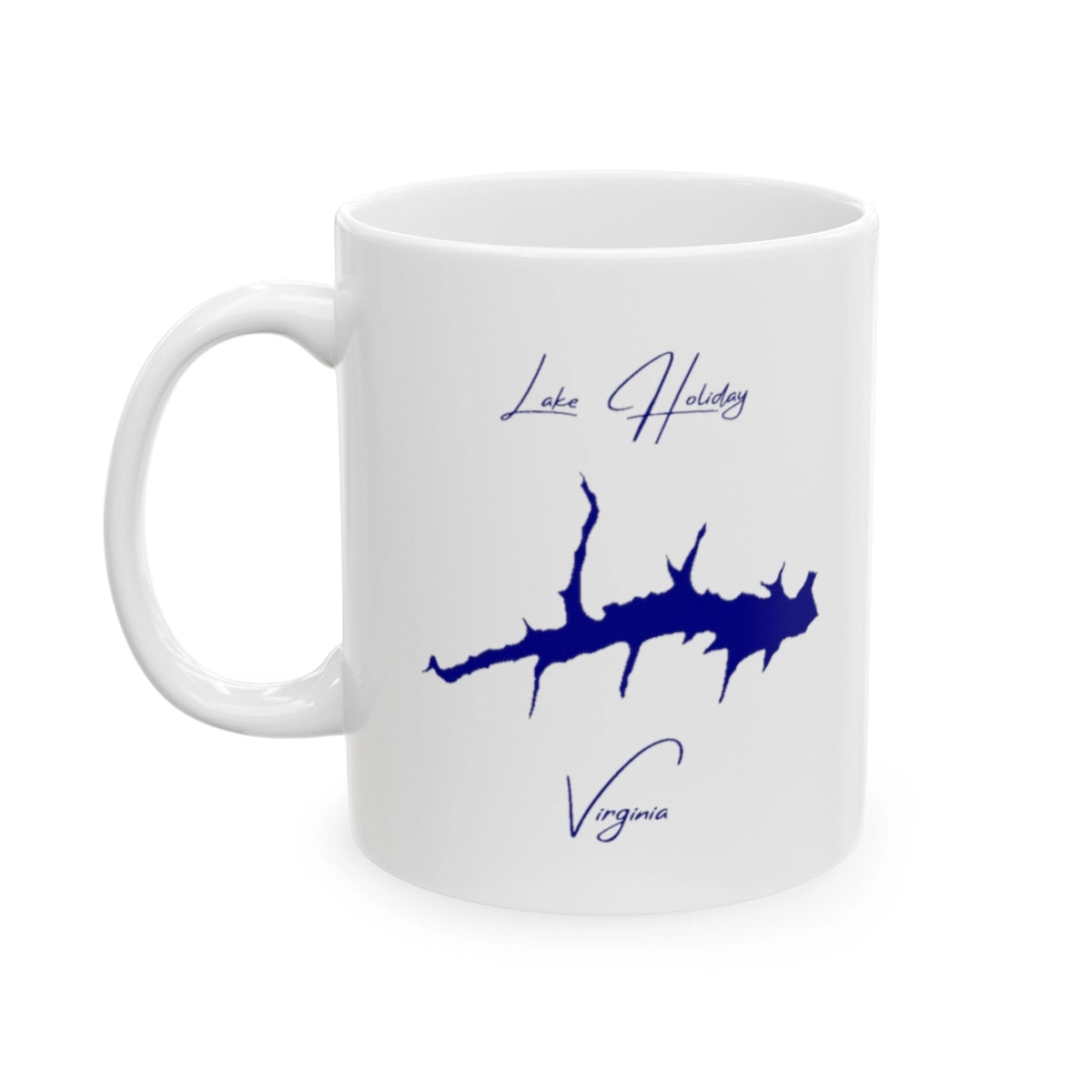 Virginia  Lake  Holiday  Ceramic  Mug  other  position  view  from  left  11oz.webp