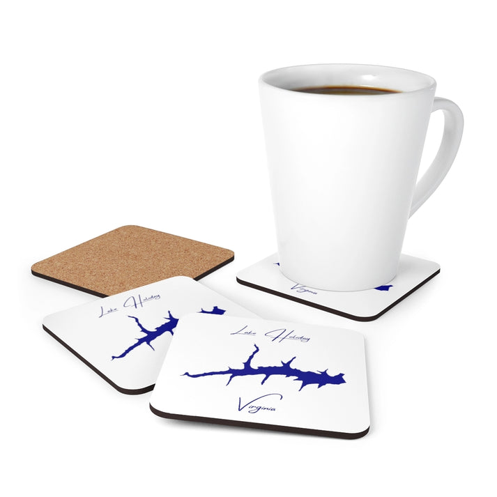 Virginia  Lake  Holiday  Coaster  Set  front  position  view  from  context-1  3.75  x  3.75.webp