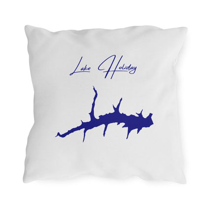 Virginia  Lake  Holiday  Outdoor  Pillow  back  position  view  from  back  18  x  18.webp