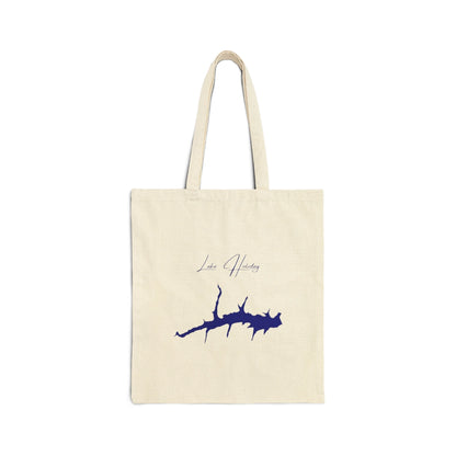 Virginia  Lake  Holiday  Tote  Bag  back  position  view  from  back  15  x  16.webp