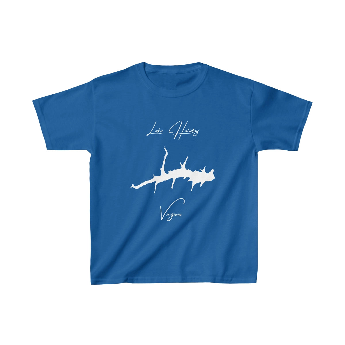 Virginia  Lake  Holiday  Youth  T-shirt  front  position  view  from  front  royal.webp