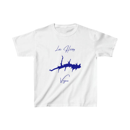 Virginia  Lake  Holiday  Youth  T-shirt  front  position  view  from  front  white.webp