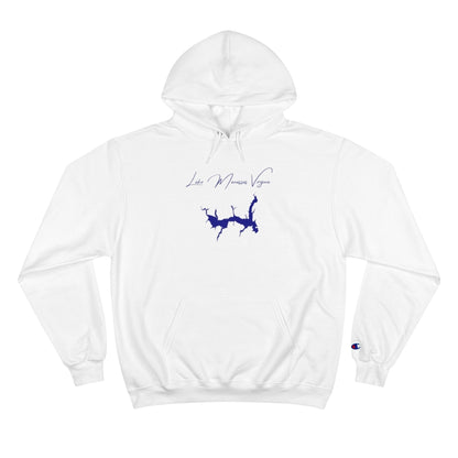 Virginia  Lake  Manassas  Hoodie  front  position  view  from  front  white.webp