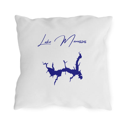 Virginia  Lake  Manassas  Outdoor  Pillow  back  position  view  from  back  18  x  18.webp